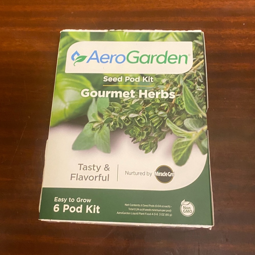 AeroGarden Harvest Indoor Garden System Harvest 6 Pod Kit NIB (Open Box) - Picture 5 of 11